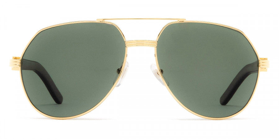 CARTIER SUNGLASSES - CT0272S 002 60 - Gold/Brown Première De Cartier