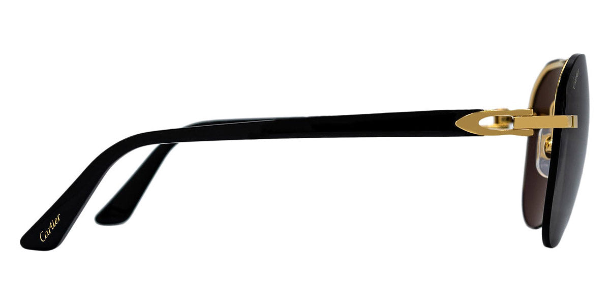 CARTIER SUNGLASSES - CT0275S 001 61 - Gold/Black Signature C de Cartier