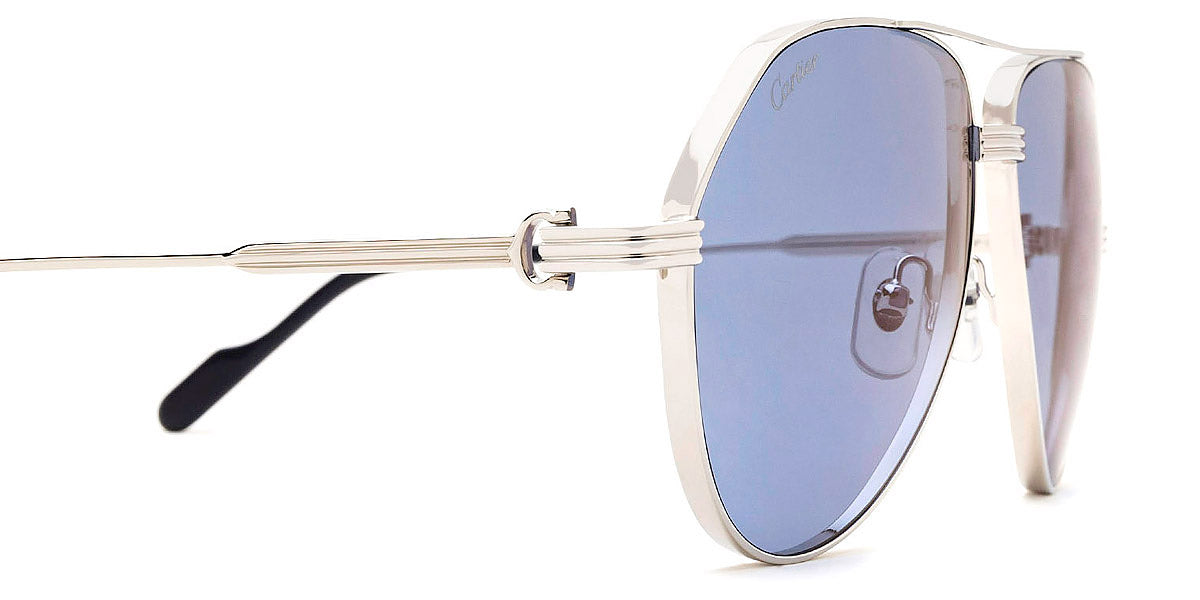 CARTIER SUNGLASSES - CT0303S 003 61 - Silver Première De Cartier