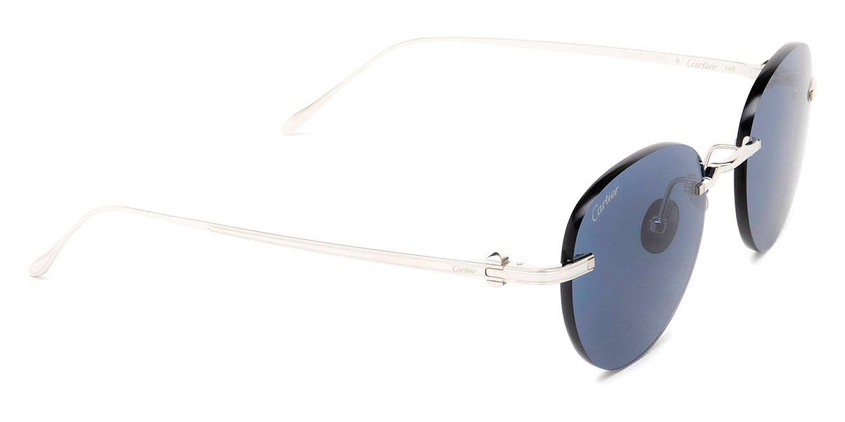 CARTIER SUNGLASSES - CT0331S 001 51 - Silver Pasha de Cartier