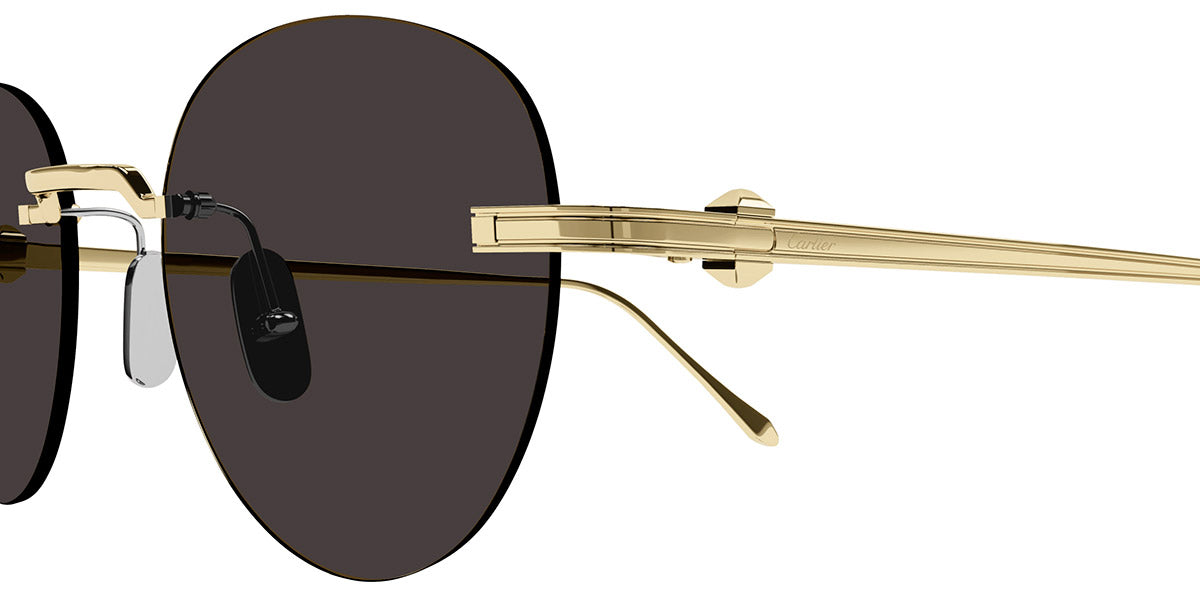CARTIER SUNGLASSES - CT0331S 002 51 - Gold Pasha de Cartier