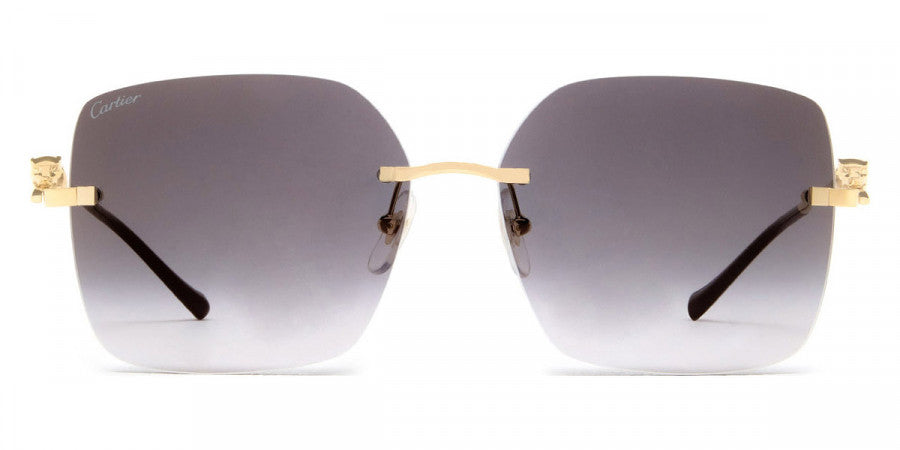 CARTIER SUNGLASSES - CT0359S 001 60 - Gold Panthère De Cartier