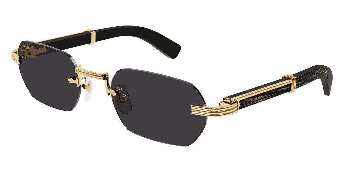 CARTIER SUNGLASSES - CT0362S 001 54 - Gold/Black Première De Cartier