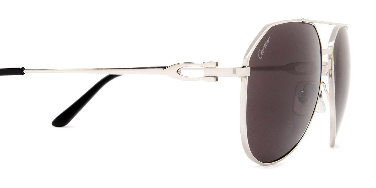 CARTIER SUNGLASSES - CT0364S 001 59 - Silver C Décor