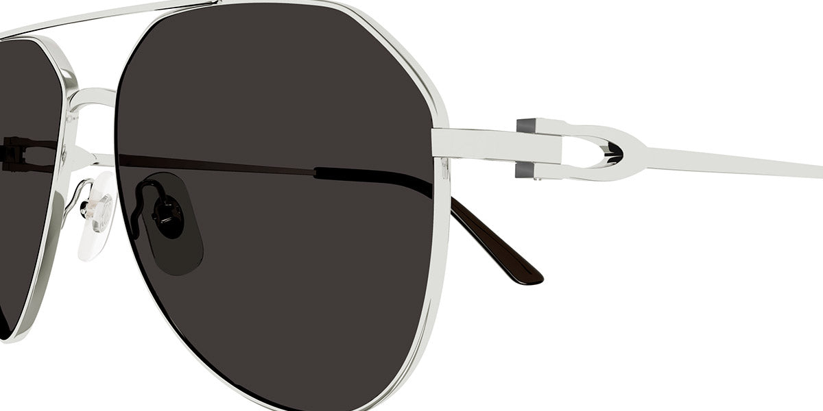 CARTIER SUNGLASSES - CT0364S 001 59 - Silver C Décor
