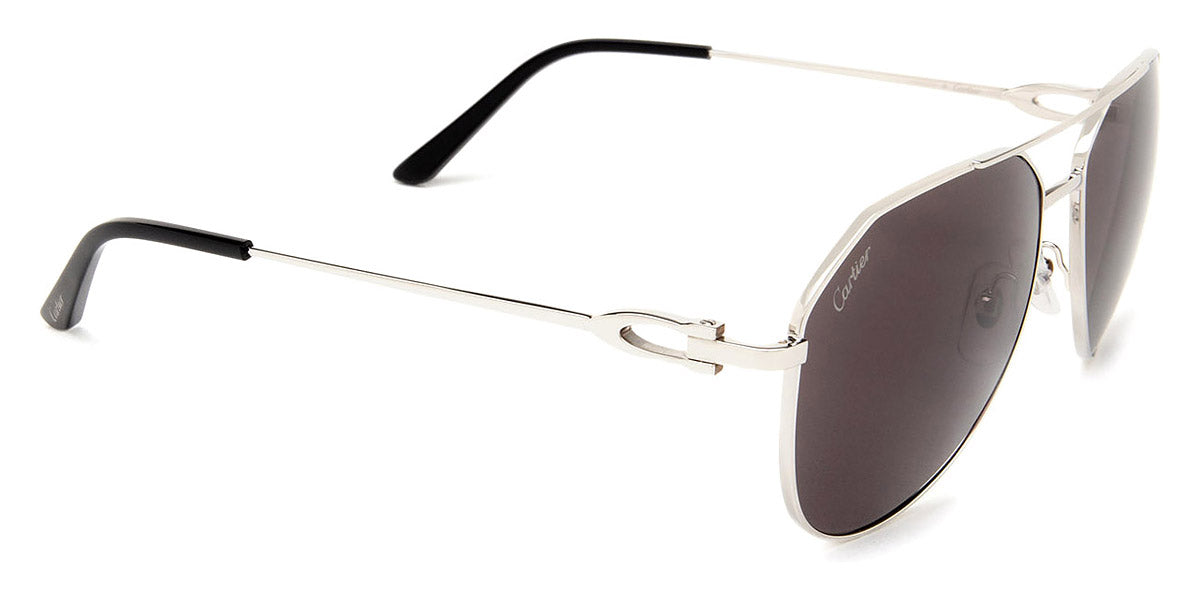 CARTIER SUNGLASSES - CT0364S 001 59 - Silver C Décor