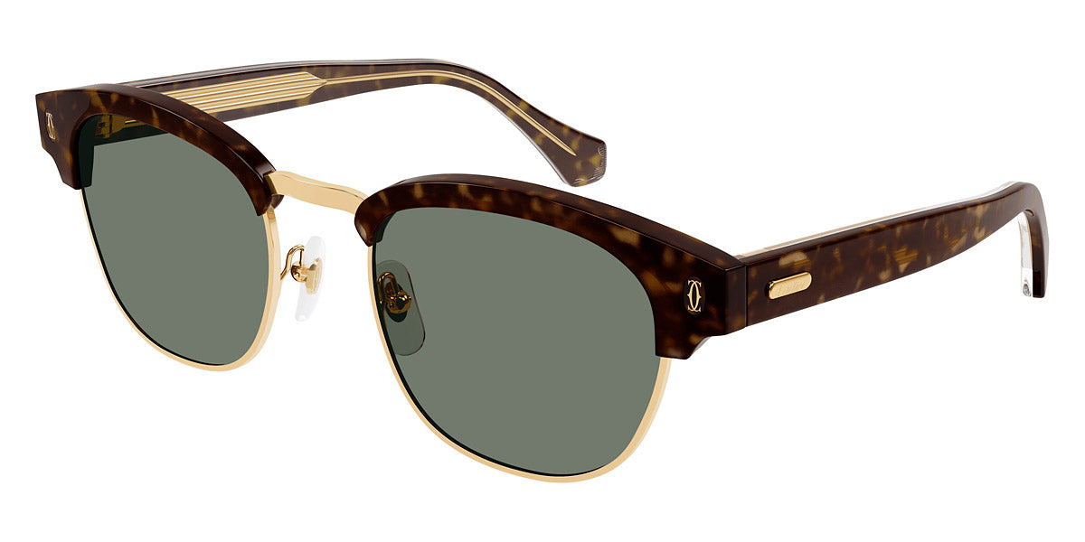 CARTIER SUNGLASSES - CT0366S 002 52 - Havana C Décor