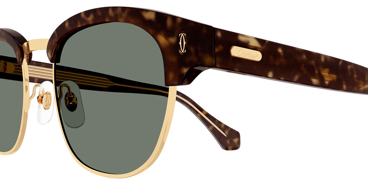 CARTIER SUNGLASSES - CT0366S 002 52 - Havana C Décor