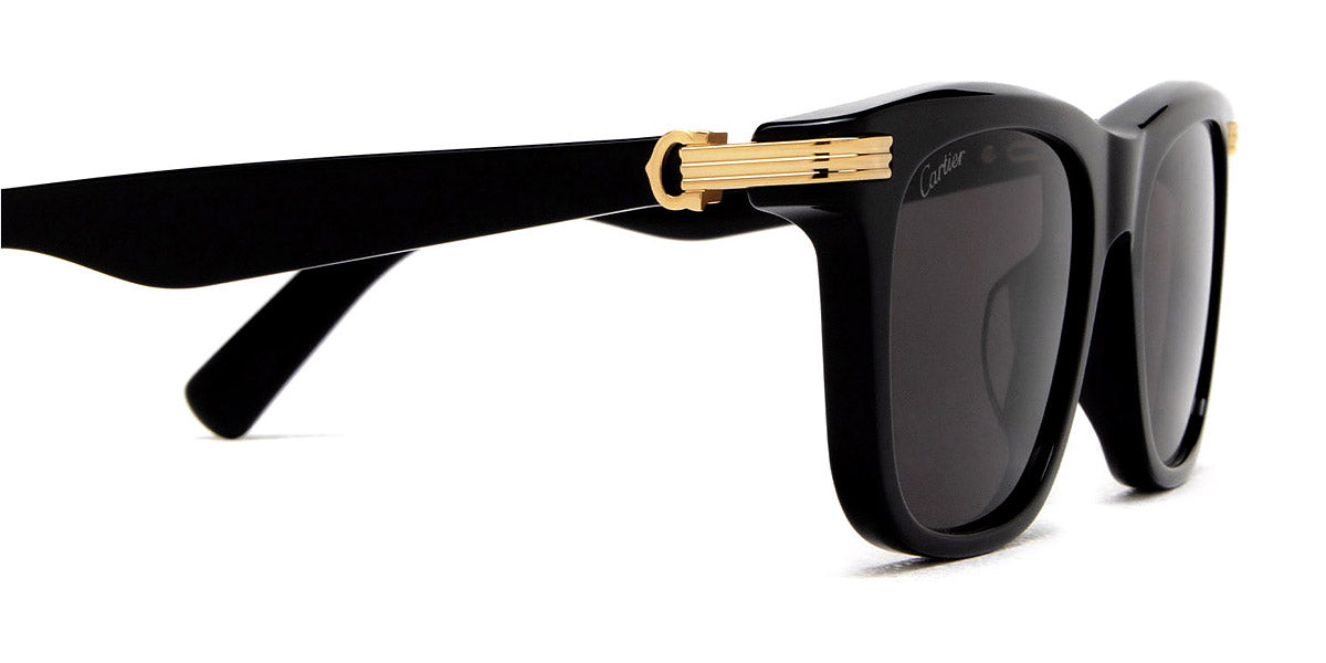 CARTIER SUNGLASSES - CT0396S 001 53 - Black Première de Cartier