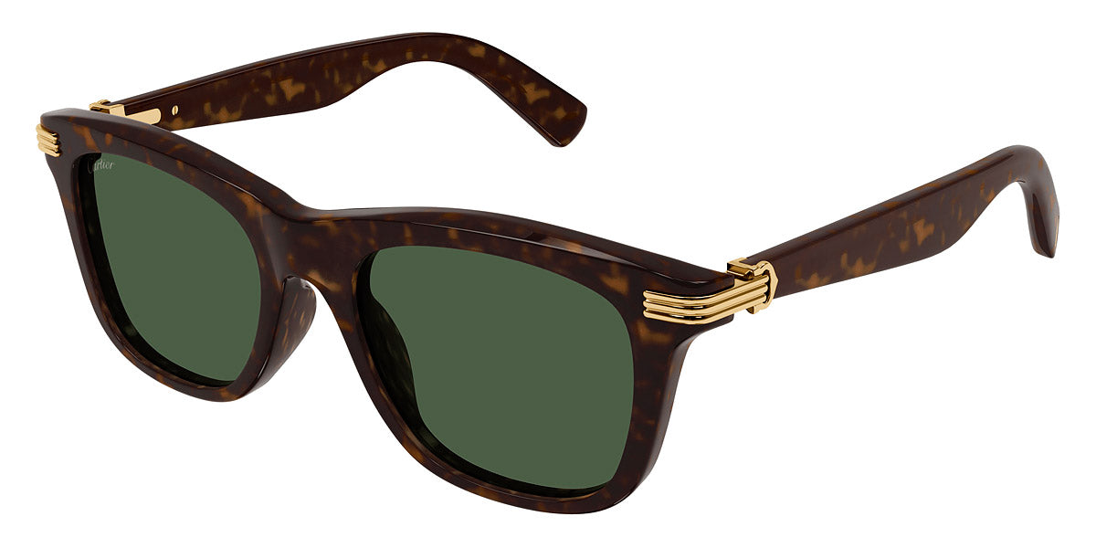 CARTIER SUNGLASSES - CT0396S 002 53 - Havana Première De Cartier