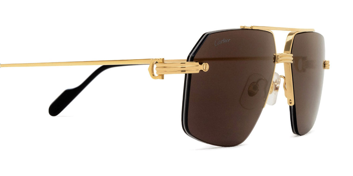 CARTIER SUNGLASSES - CT0426S 001 60 - Gold Première de Cartier