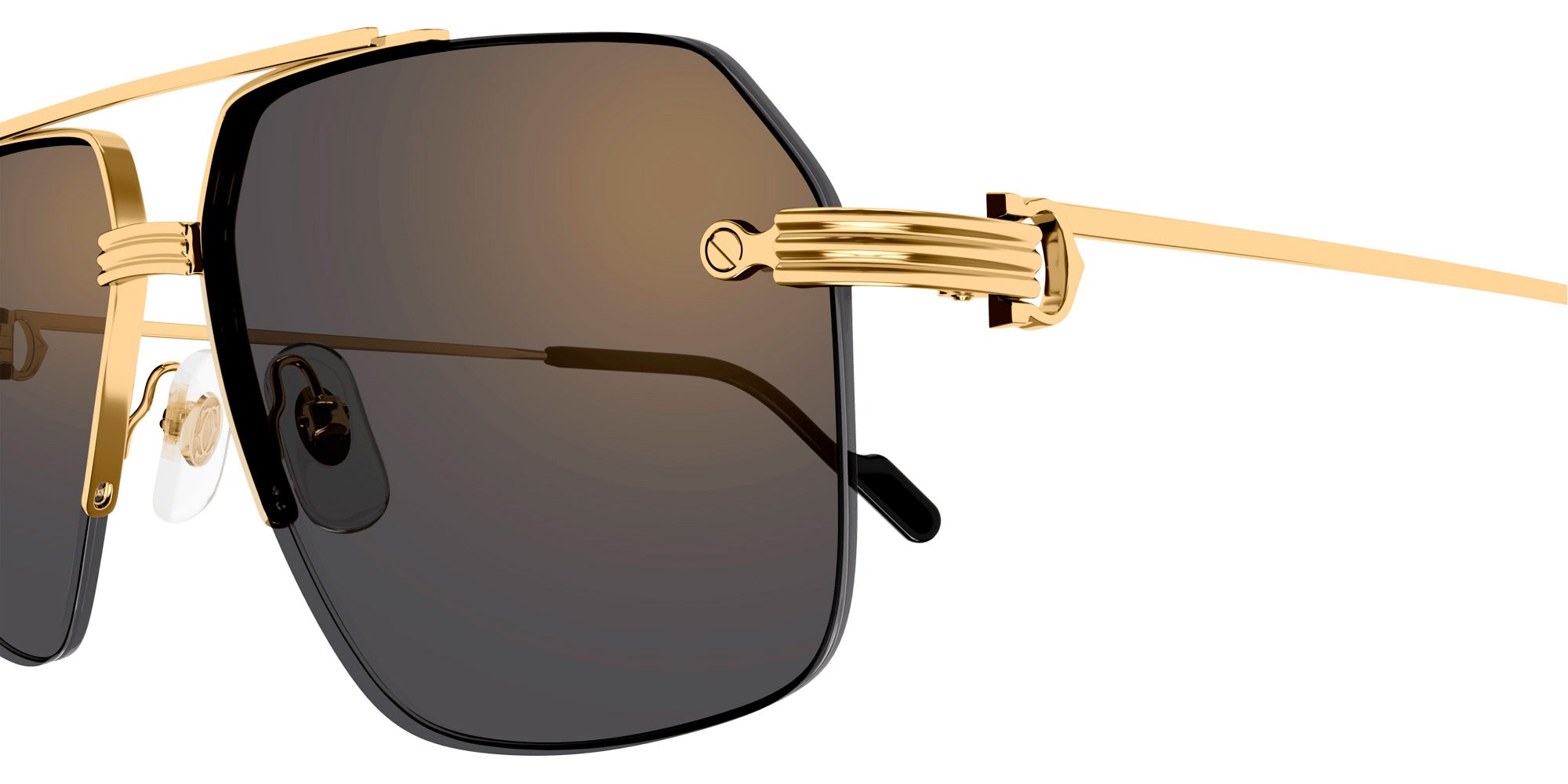 CARTIER SUNGLASSES - CT0426S 001 60 - Gold Première de Cartier