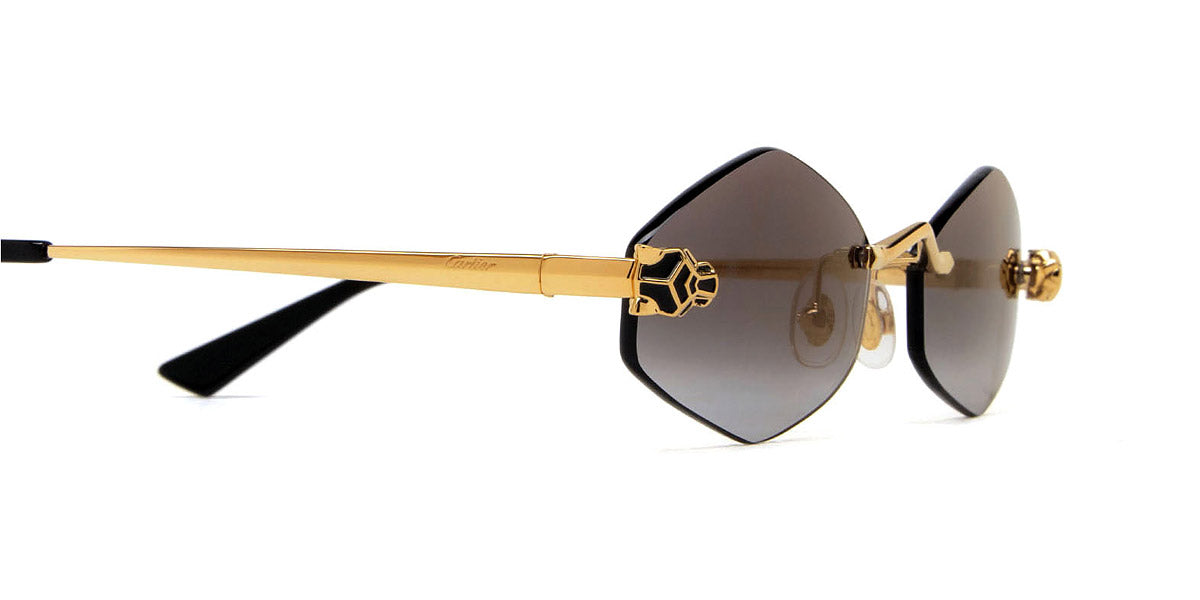 CARTIER SUNGLASSES - CT0433S 001 55 - Gold Panthère De Cartier