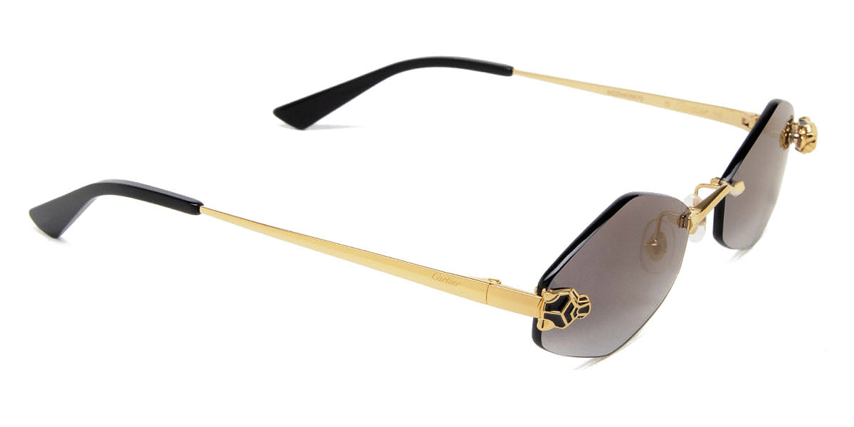 CARTIER SUNGLASSES - CT0433S 001 55 - Gold Panthère De Cartier