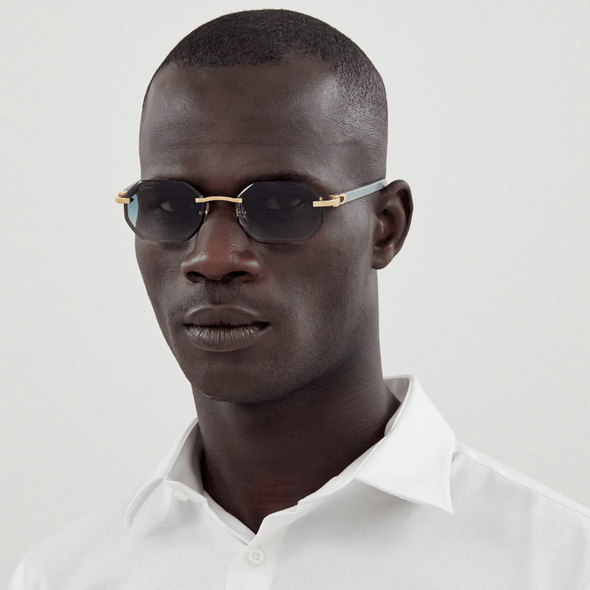 CARTIER SUNGLASSES - CT0439S 001 54 - Gold/Black C Décor