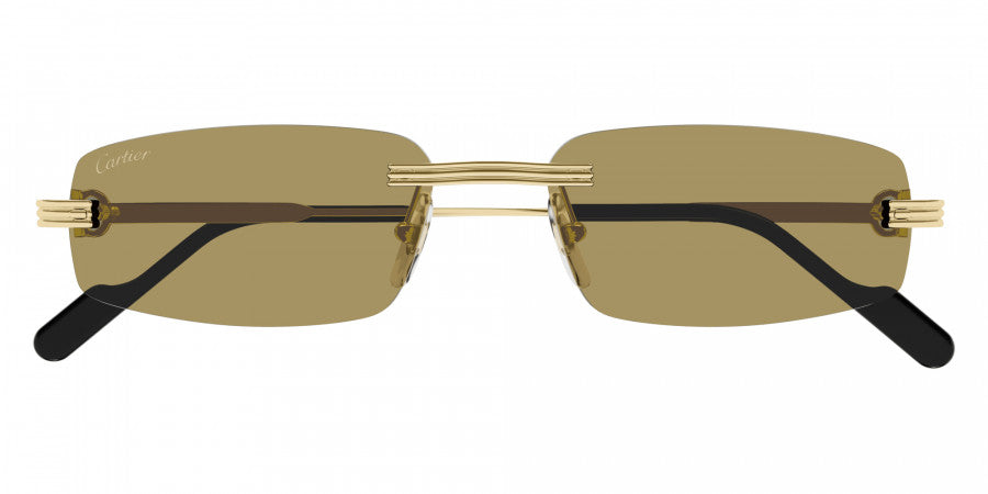 CARTIER SUNGLASSES - CT0535S 003 57 - Gold Première de Cartier