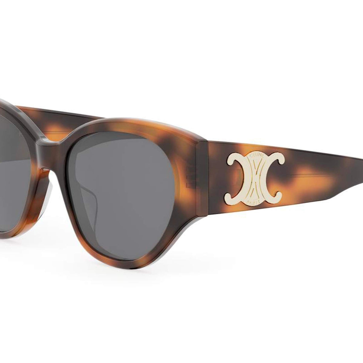 CELINE Tortoise Sunglasses EUC Celine Tortoiseshell Acetate Cat-Eye Sunglasses | Neiman Marcus main image 3