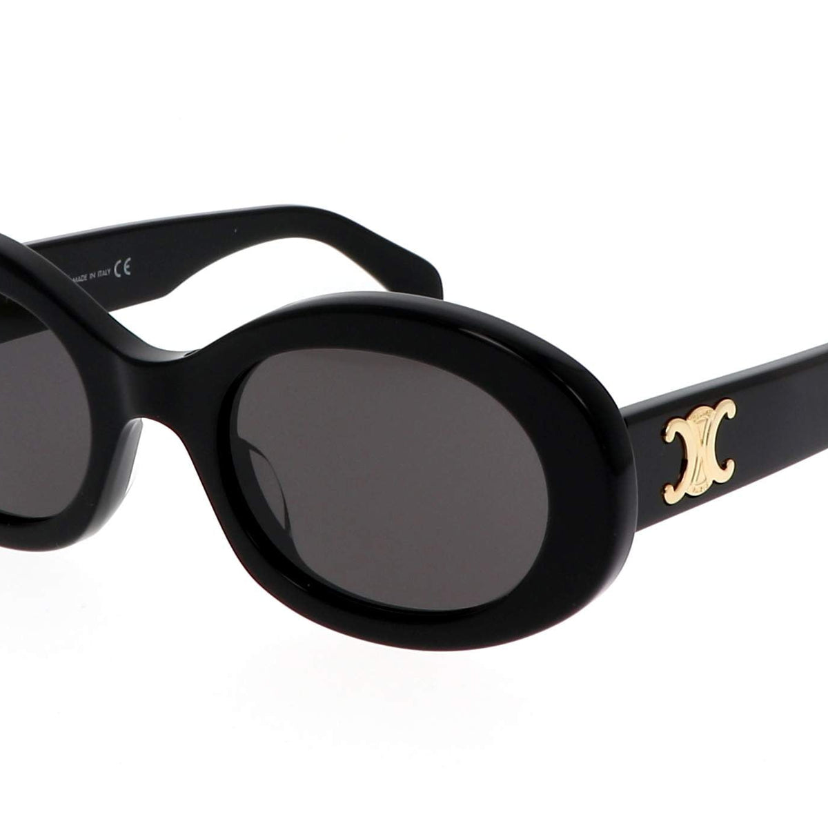 CL40194U Triomphe Oval Women Sunglasses 2026NEW Brown Tortoise CELINE Triomphe CL40194U 53A 52 – Women main image 3