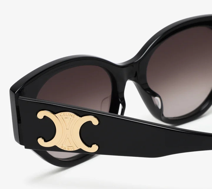 CELINE SUNGLASSES MAXI TRIOMPHE - CL40328U 01K 55