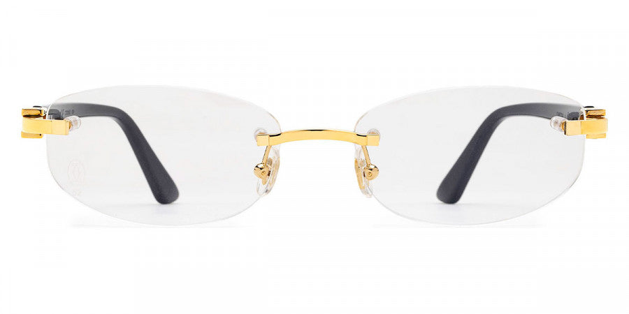 Cartier™ CT0318O 001 52 - Gold/Black C Décor