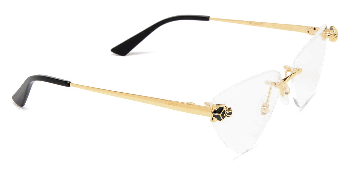 CARTIER EYEGLASSES - CT0448O 001 60 - Gold Panthère De Cartier