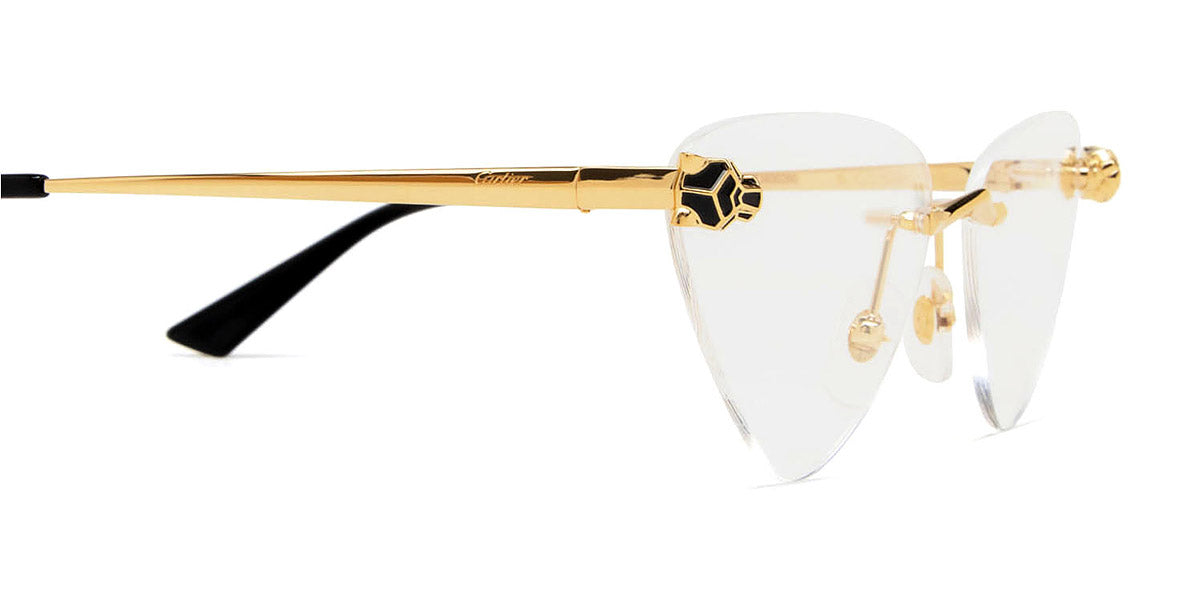 CARTIER EYEGLASSES - CT0448O 001 60 - Gold Panthère De Cartier