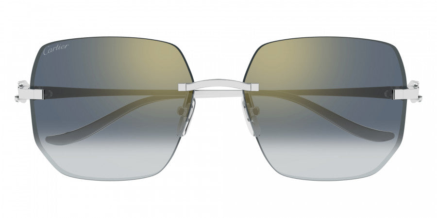 Cartier™ CT0549S 003 57 - Silver Panthère de Cartier