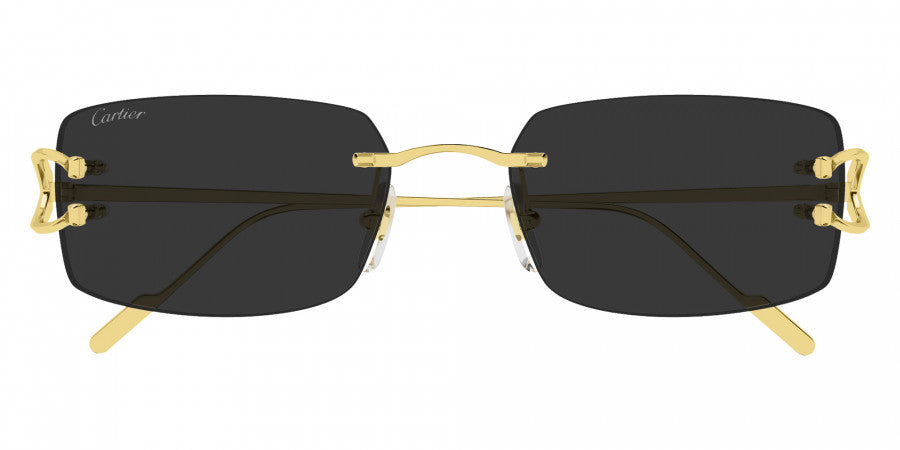 CARTIER SUNGLASSES - CT0605S 001 57 - Gold Signature C de Cartier