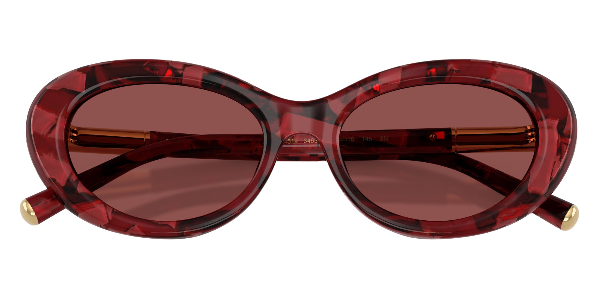 DOLCE & GABBANA SUNGLASSES - DG4519 346375 54 - Pearl Havana Red