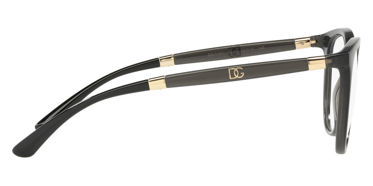 Dolce & Gabbana™ DG5080 3246 52 - Black/Transparent Black