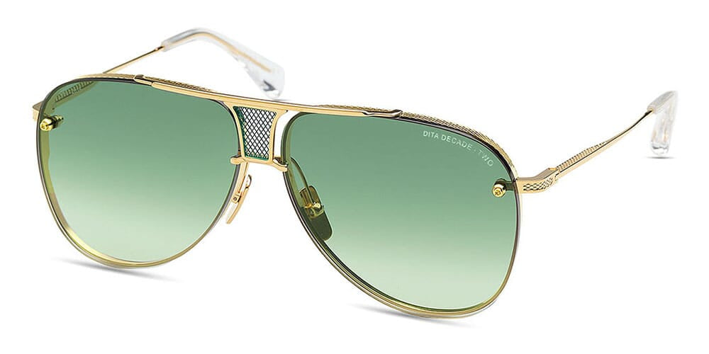 DITA SUNGLASSES - DECADE-TWO DRX-2082-L-GLD-CLR 62