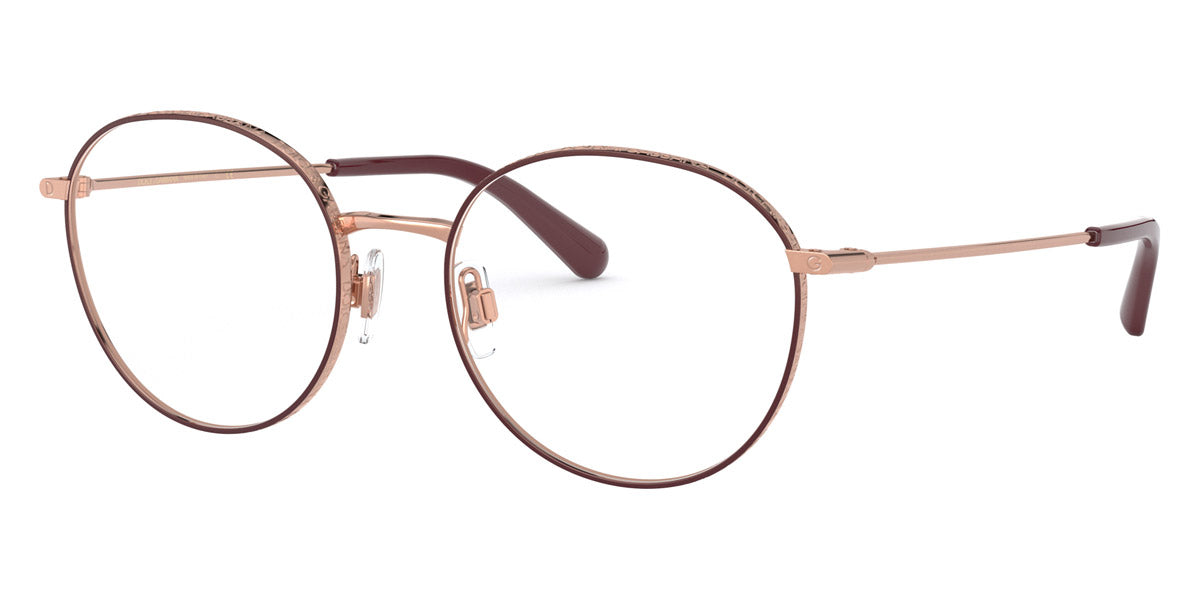 DOLCE & GABBANA EYEGLASSES - DG1322 1333 53 - Pink Gold/Bordeaux