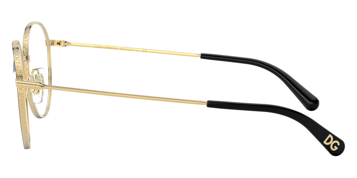 DOLCE & GABBANA EYEGLASSES - DG1322 1334 53 - Gold/Black