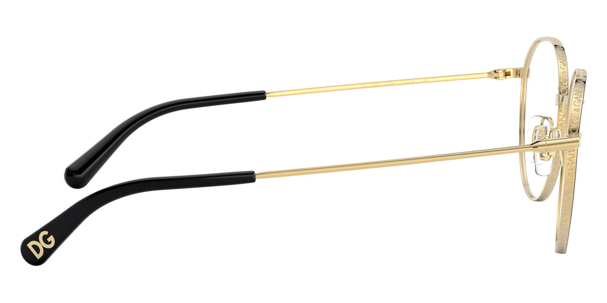 DOLCE & GABBANA EYEGLASSES - DG1322 1334 53 - Gold/Black