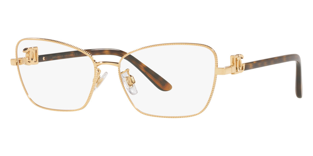DOLCE & GABBANA EYEGLASSES - DG1338 1354 56 - Gold
