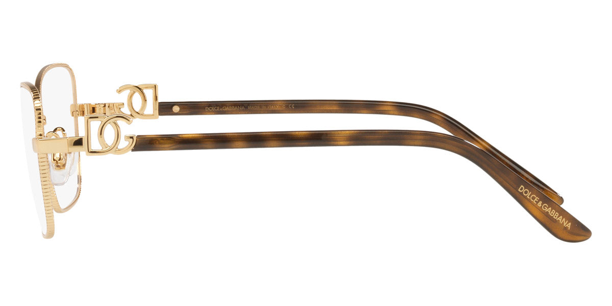 DOLCE & GABBANA EYEGLASSES - DG1338 1354 56 - Gold