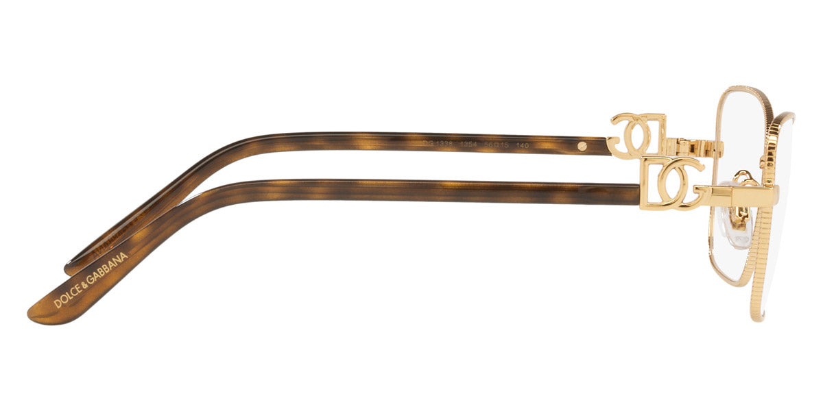 DOLCE & GABBANA EYEGLASSES - DG1338 1354 56 - Gold