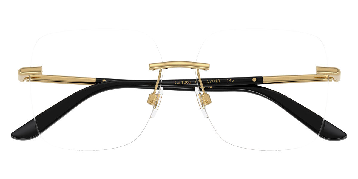 DOLCE & GABBANA EYEGLASSES - DG1360 02 57 - Gold