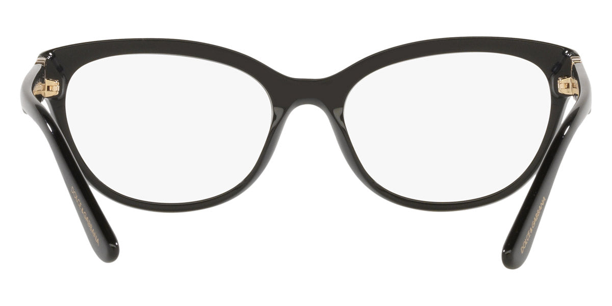 DOLCE & GABBANA EYEGLASSES - DG3342F 501 55 - Black