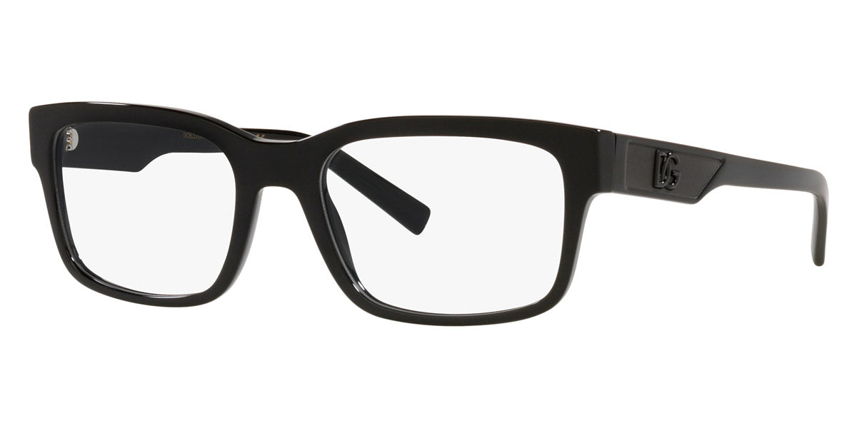DOLCE & GABBANA EYEGLASSES - DG3352 501 55 - Black