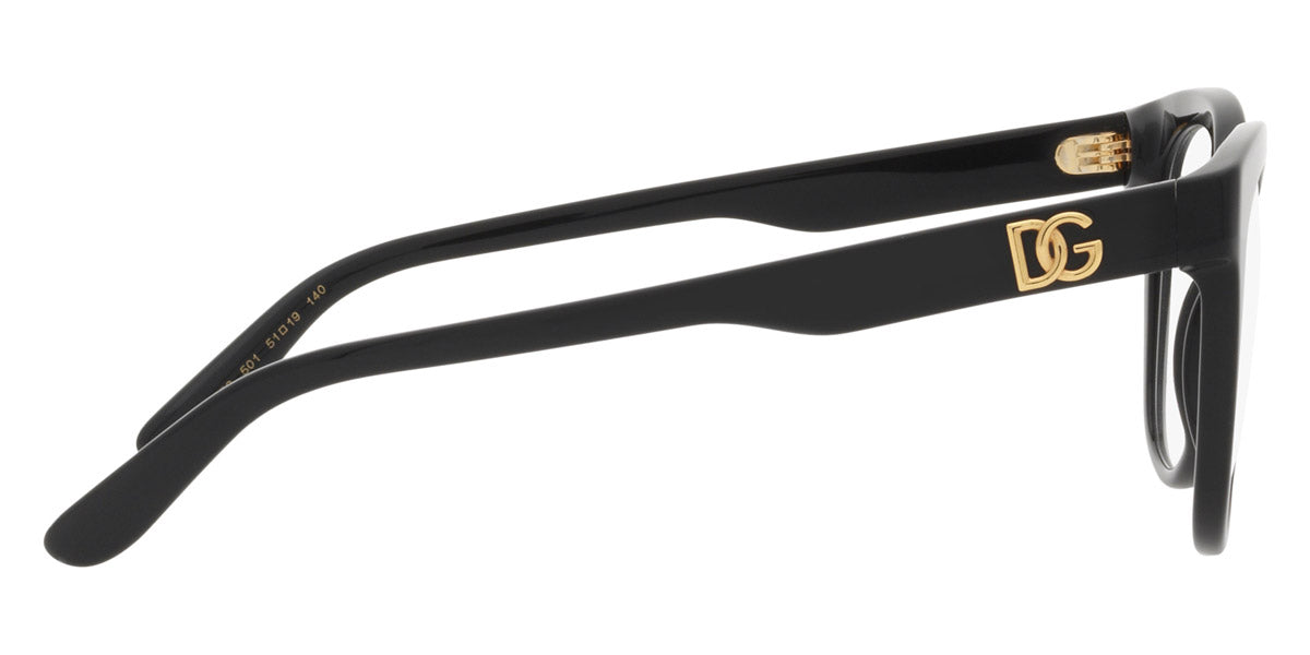 DOLCE & GABBANA EYEGLASSES - DG3353 501 49 - Black