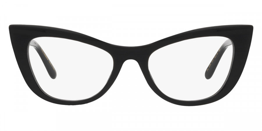 DOLCE & GABBANA EYEGLASSES - DG3354 501 52 - Black