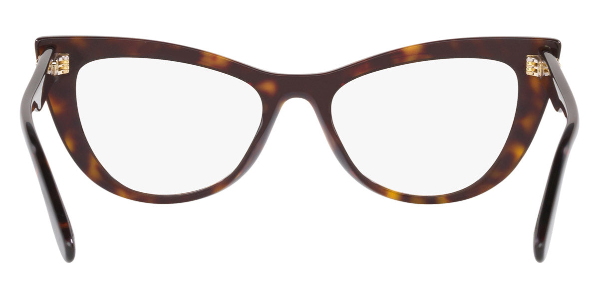 DOLCE & GABBANA EYEGLASSES - DG3354 502 52 - Havana