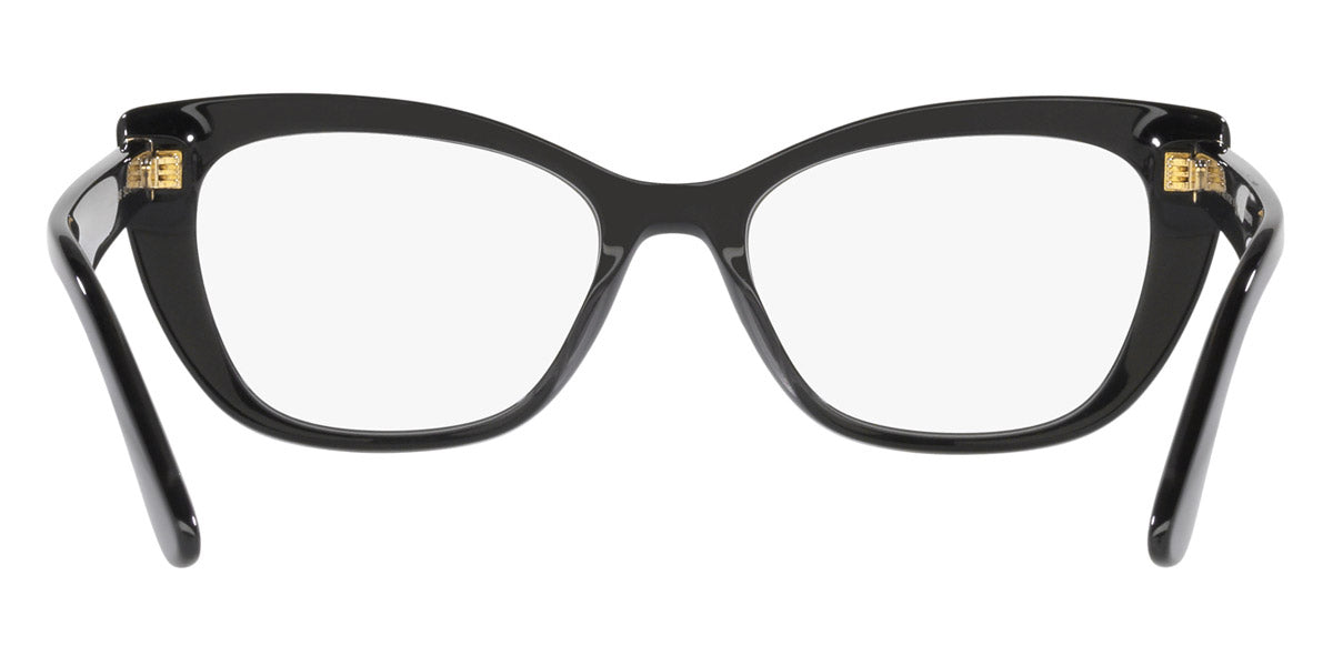 DOLCE & GABBANA EYEGLASSES - DG3360 3246 54 - Black/Transparent Gray