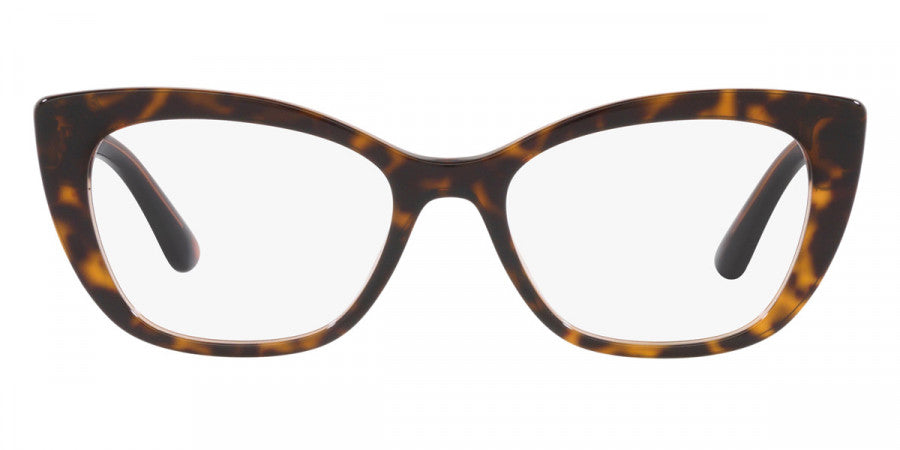 DOLCE & GABBANA EYEGLASSES - DG3360 3256 54 - Havana/Transparent Brown