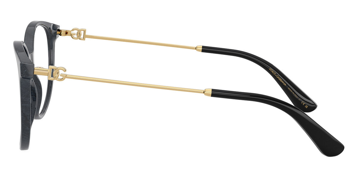 DOLCE & GABBANA EYEGLASSES - DG3363 3441 54 - Lace Gray/Gold