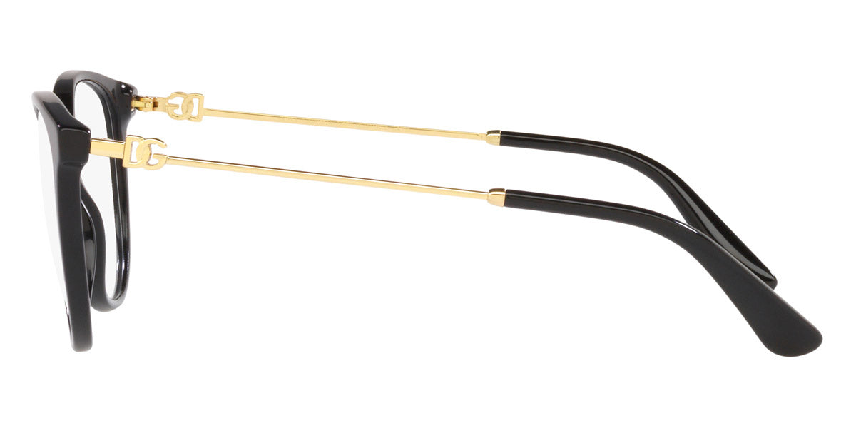 DOLCE & GABBANA EYEGLASSES - DG3363 501 52 - Black