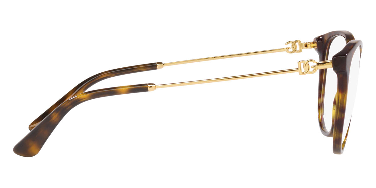 DOLCE & GABBANA EYEGLASSES - DG3363 502 52 - Havana