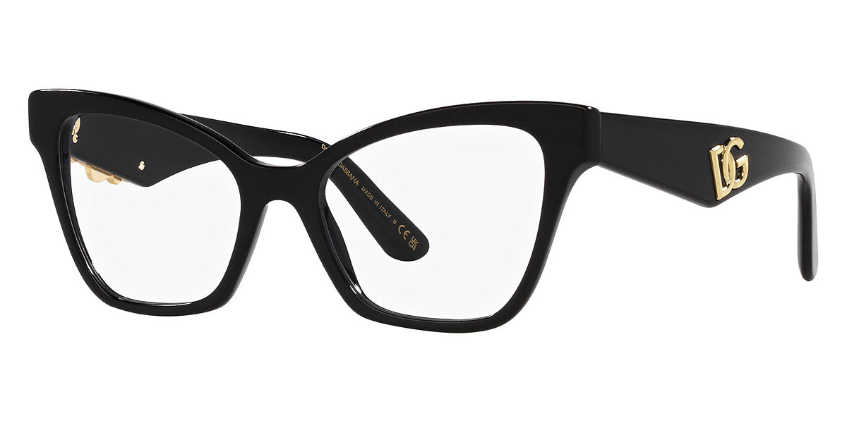 DOLCE & GABBANA EYEGLASSES - DG3369 501 50 - Black