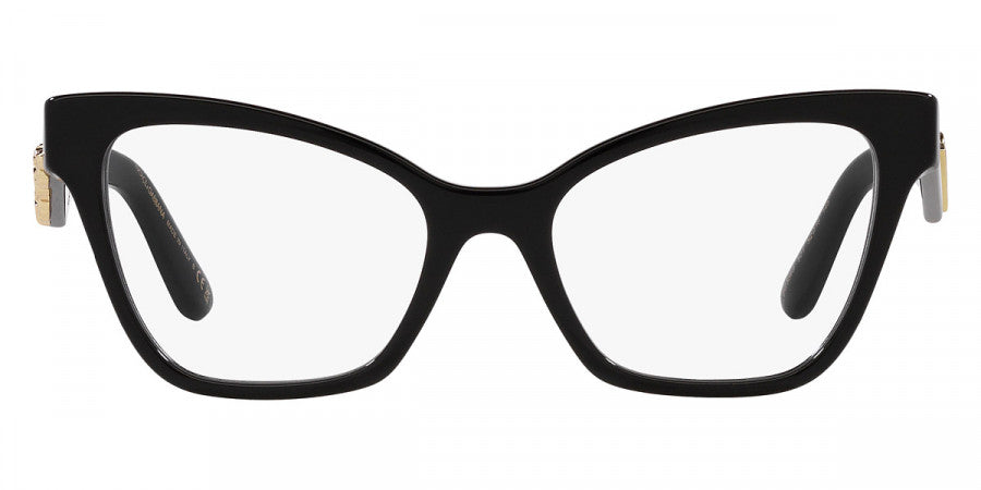 DOLCE & GABBANA EYEGLASSES - DG3369 501 50 - Black